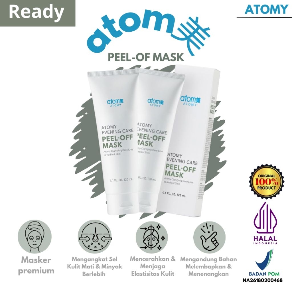 Atomy Peel off Mask evening care Masker wajah 4.1 FL. 0Z. 120mL