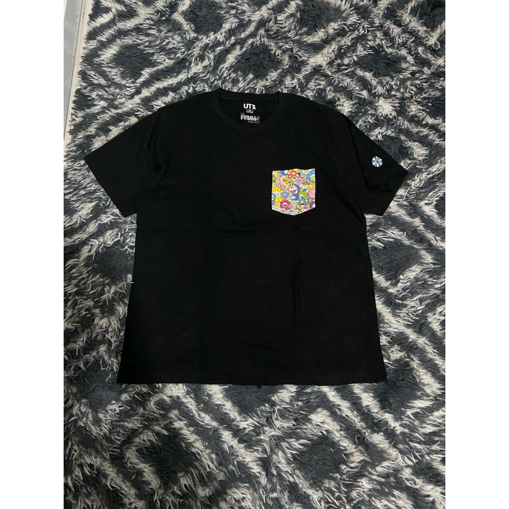 uniqlo x doraemon x takashi murakami pocket tee