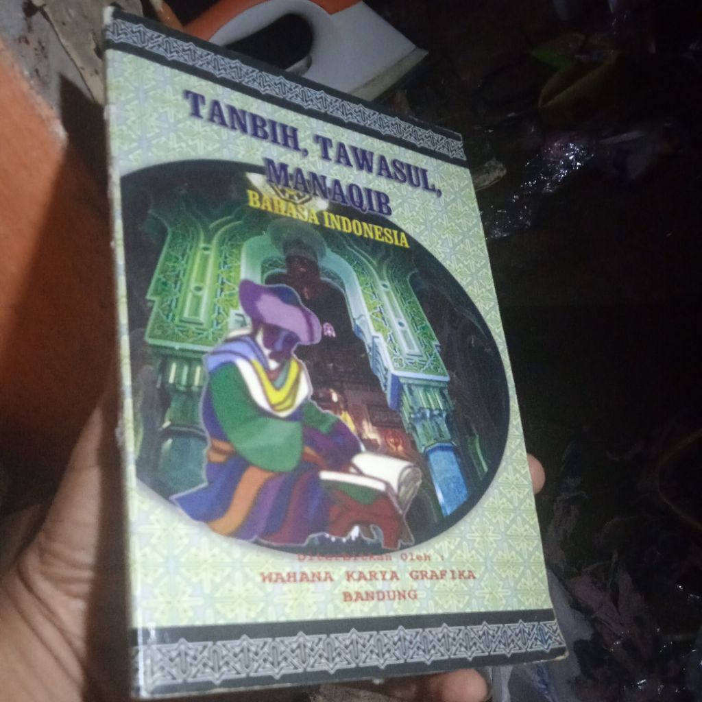 buku Tanbih, Tawasul,Manaqib, bahasa Indonesia, buku original