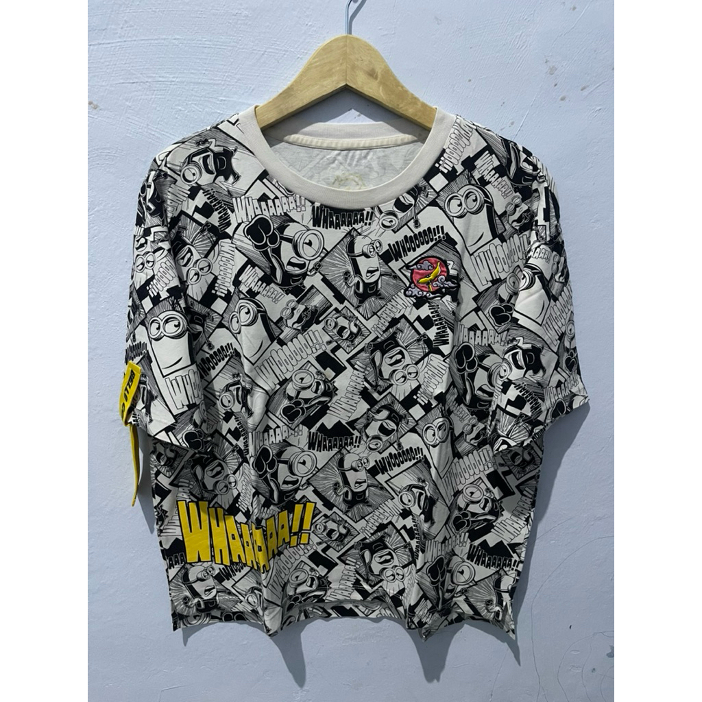 Kaos Cewek 361 Degrees X Minions Original Second