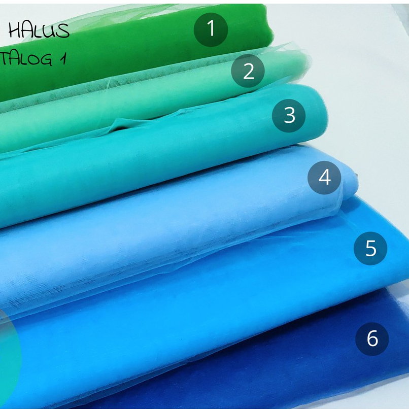 (METER) Kain Tile Halus / Kain Tile Souvenir Katalog 1