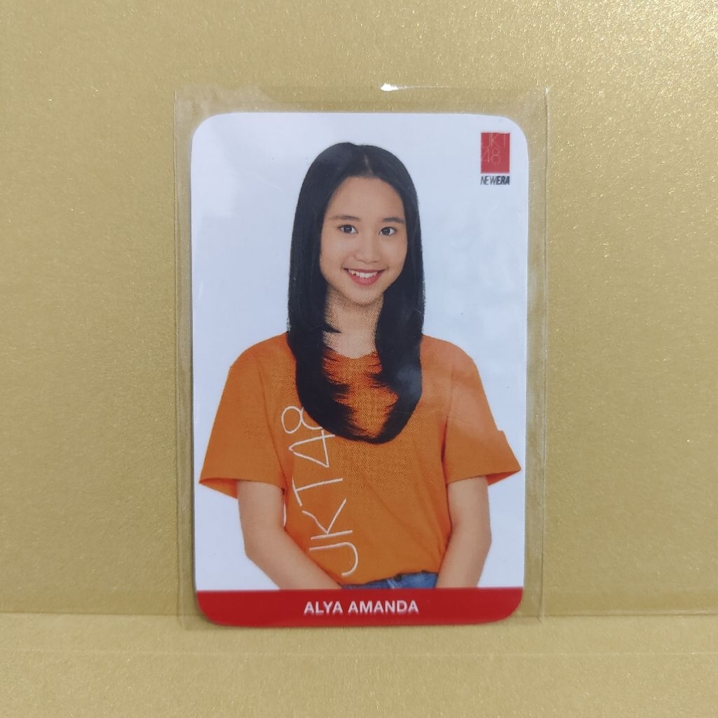 Photocard PC Official JKT48 Spring Has Come SHC - Alya Amanda