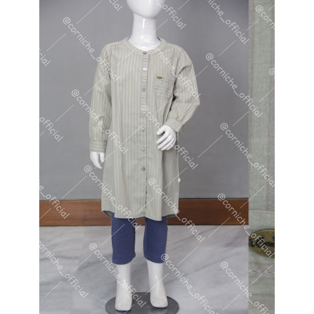 Corniche Kids Alyssa Tunic Kids Olive - TI K23422