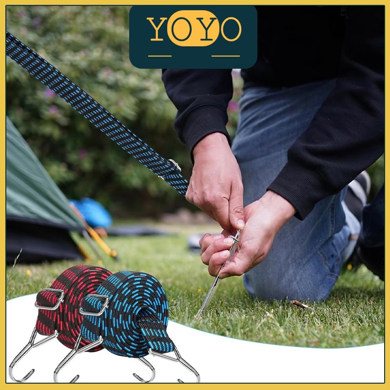 Tali Pengikat Barang Bagasi Motor / Tali Bagasi Motor / Tali Pengikat Barang Serbaguna / Pengikat Ba