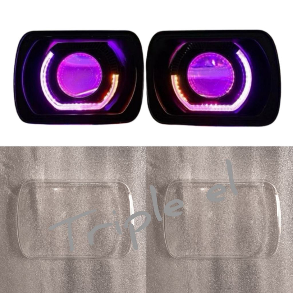 Mika Headlamp Lampu Utama L300 Carry Kijang Super Bening Custom Biled Proji