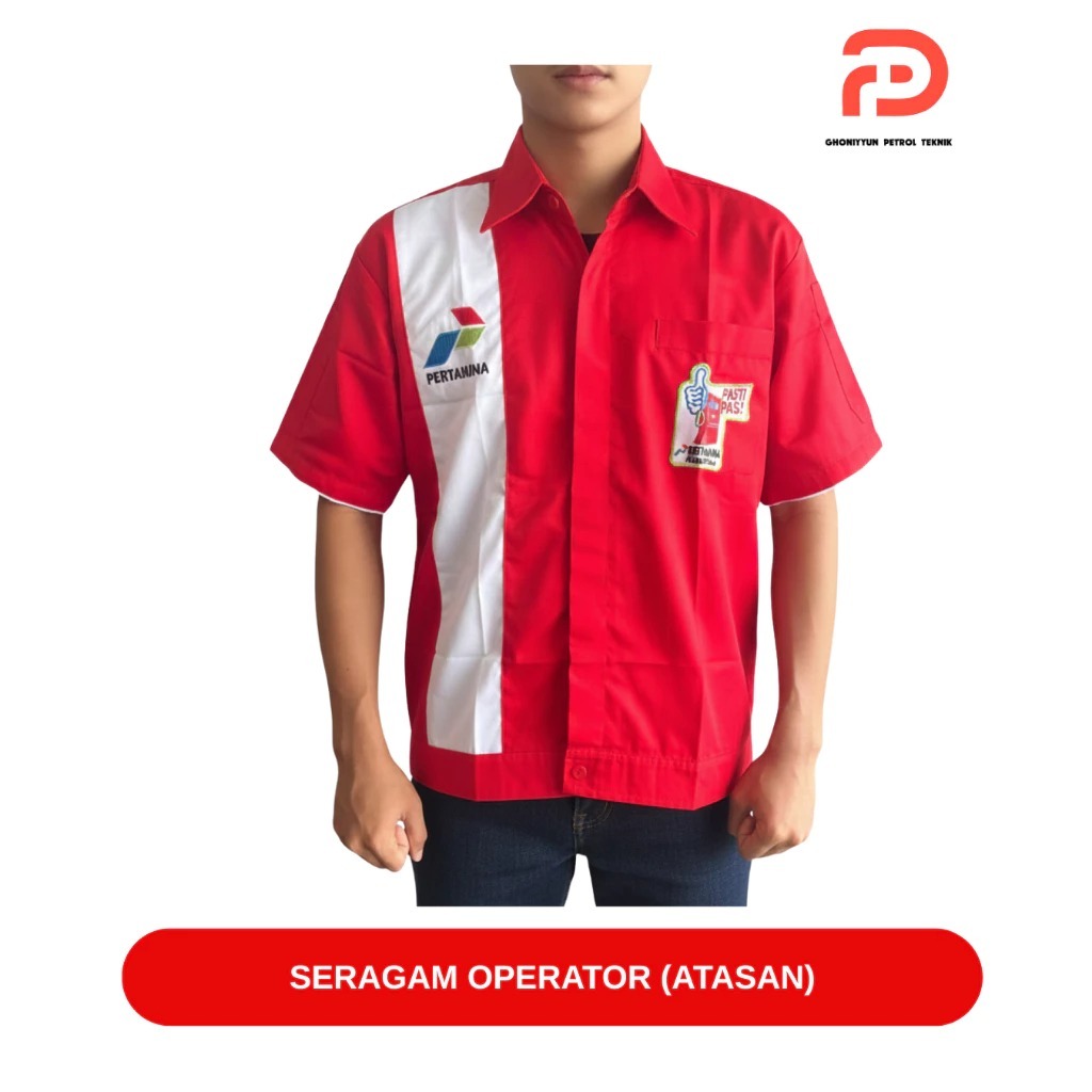 Seragam Operator Atasan Saja Untuk SPBU