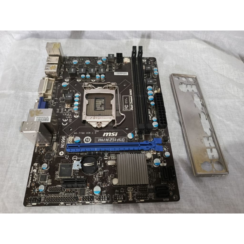 Motherboard MSI H61M-P31 (G3) Soket 1155