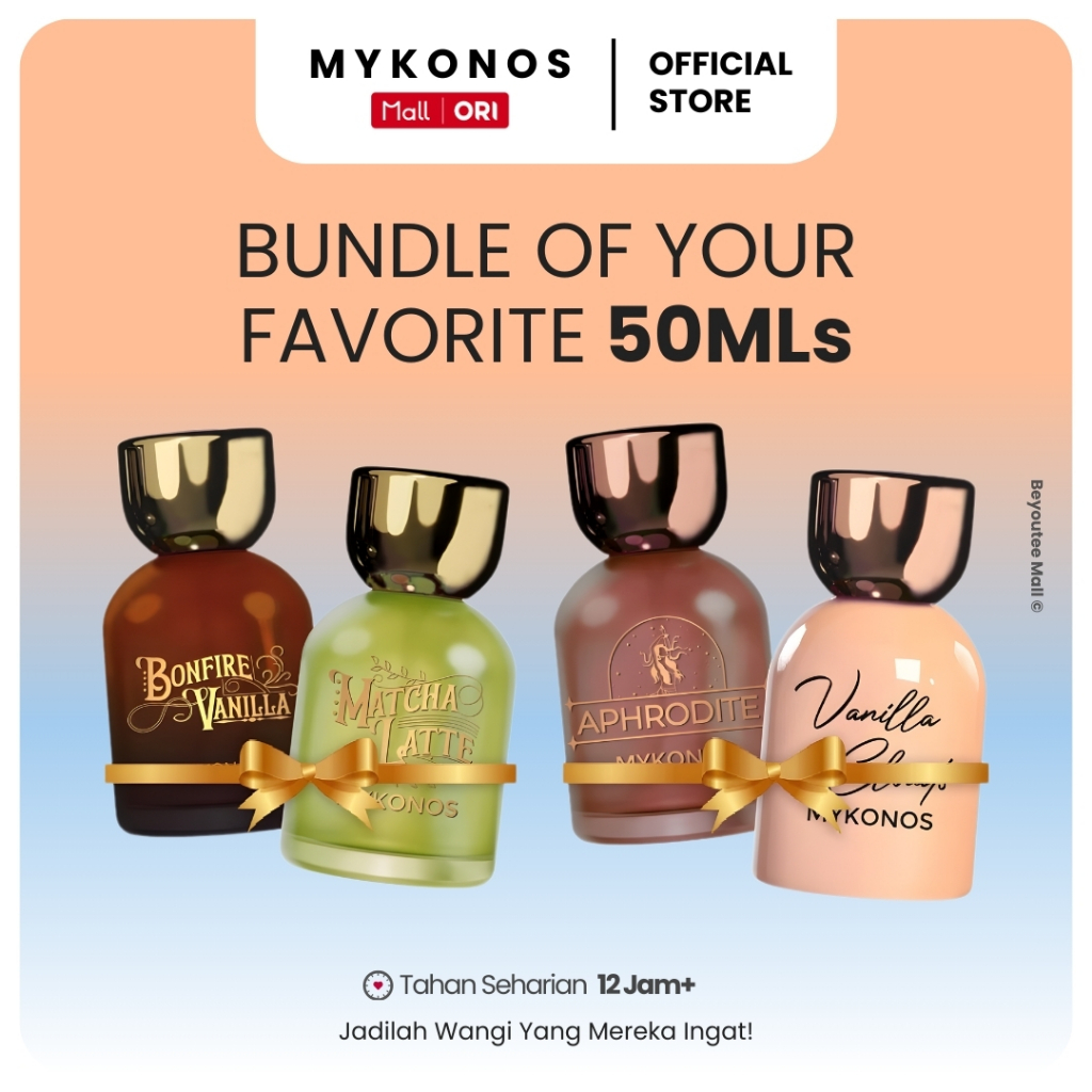 Mykonos Parfum 50 ML EDP & Extrait | Beyoutee.id