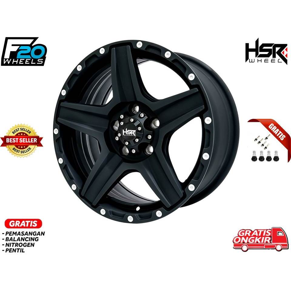 JUAL VELG HSR WHEEL LANDMARCK RING 16 COCOK UNTUK RUSH TERIOS INNOVA DLL