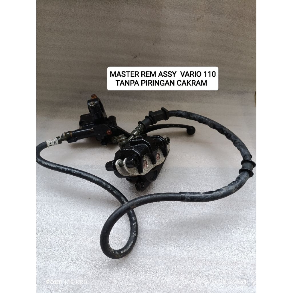 [UNIT] MASTER REM ASSY VARIO 110 TANPA MERK MASTER REM ASSY VARIO 110 TANPA PIRINGAN CAKRAM