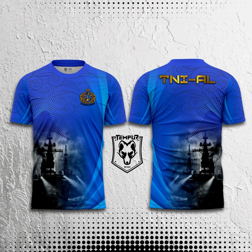 Jersey/ Kaos Army TNI AL Marinir/Baju Original/Kaos Oblong Tangan Pendek