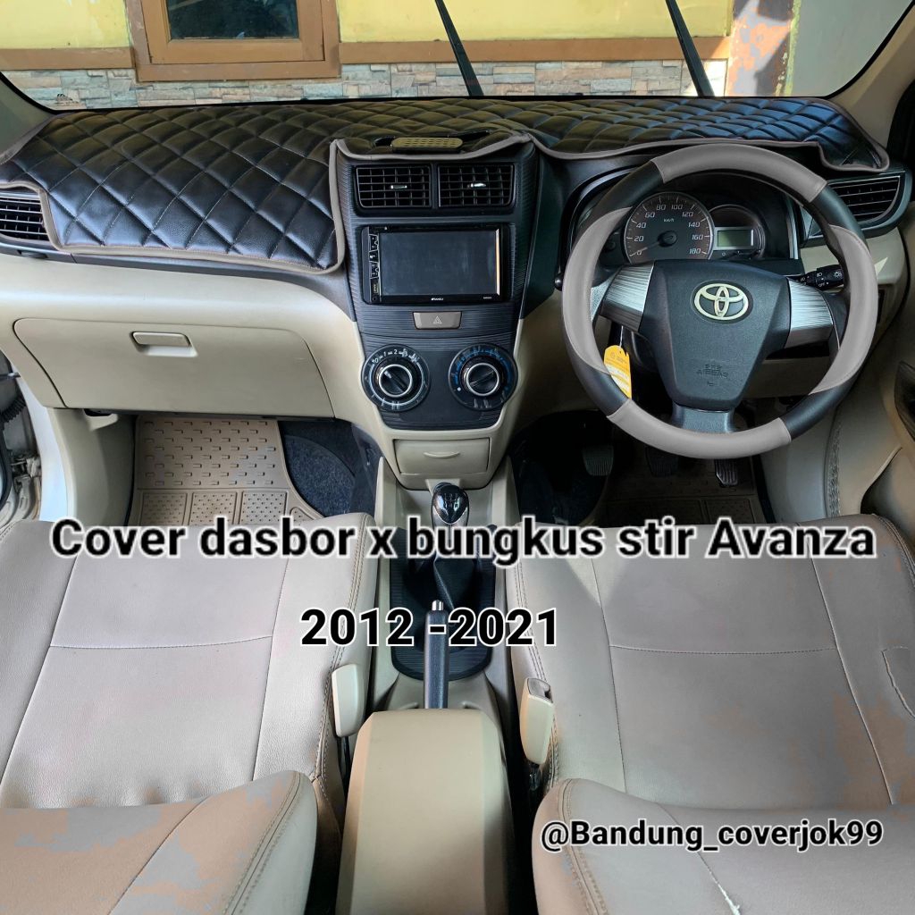 Alas Dasbord Mobil Avanza 2012-2021 + Sarung Setir Variasi