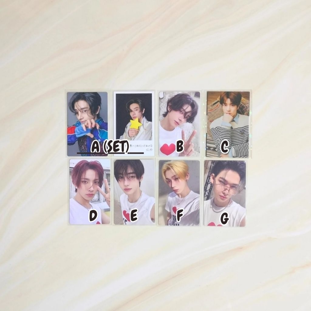 Enhypen Official Photocard pc off heeseung jay Jake sunghoon sunoo jungwon Niki Bandai wafer jepang 