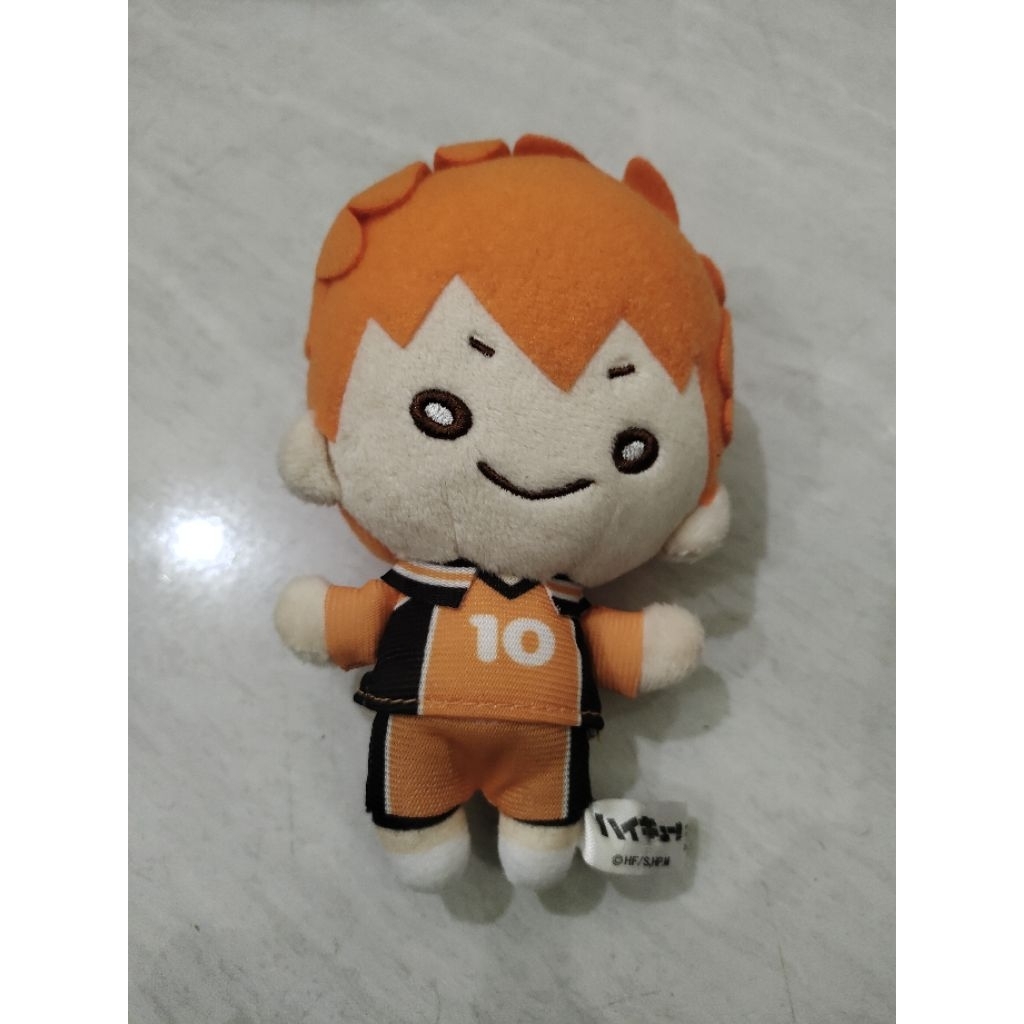 Nitotan Haikyuu Second Uniform Plush w/Ballchain Hinata Original Plush Size 12cm