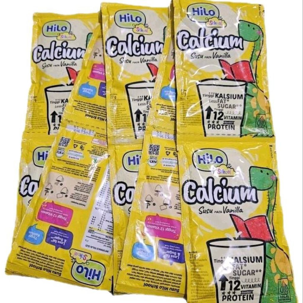 Hilo School Vanila Renceng Isi 10 sachet