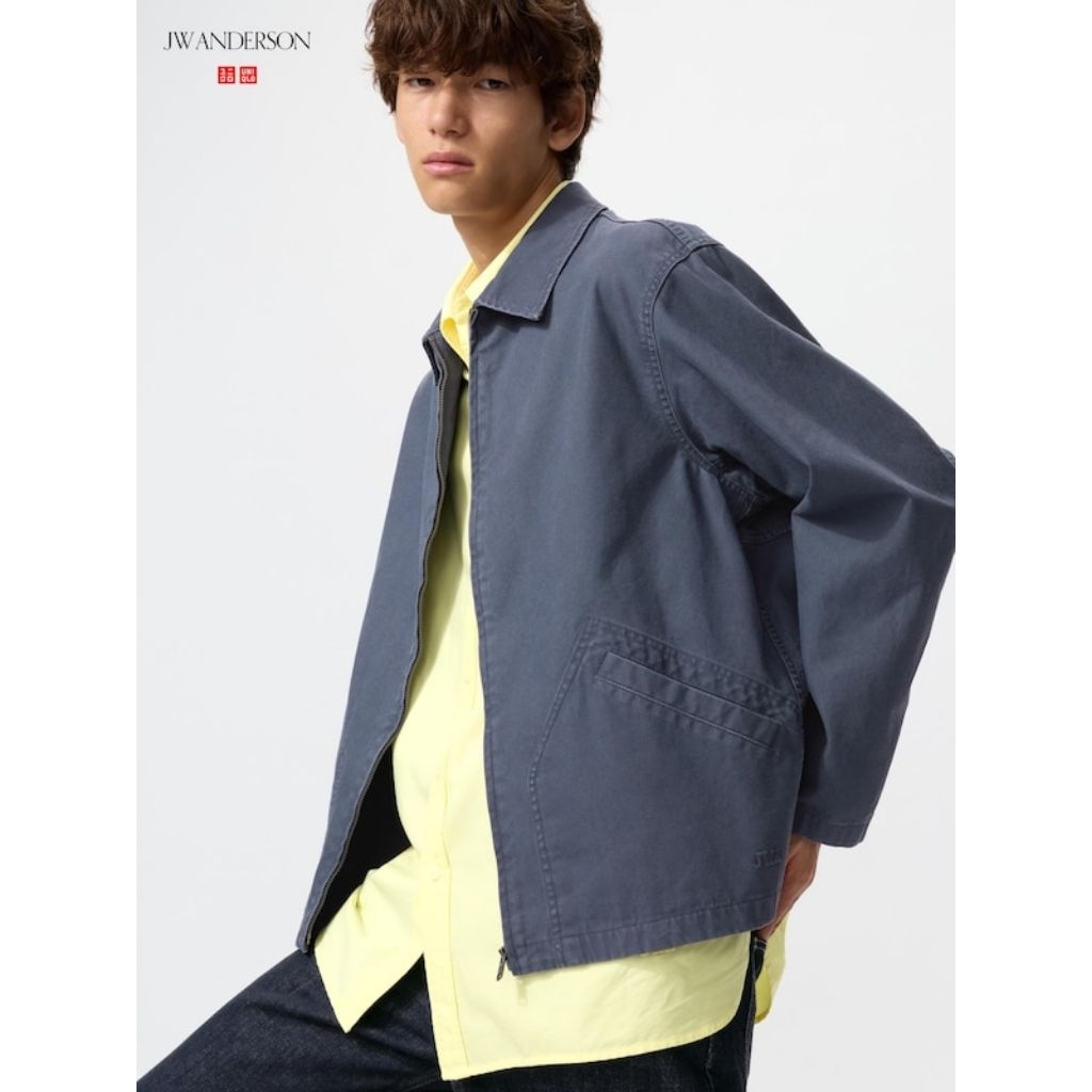 UNIQLO JWA  Zip Up Jacket Jaket Blouson Ritsleting Original