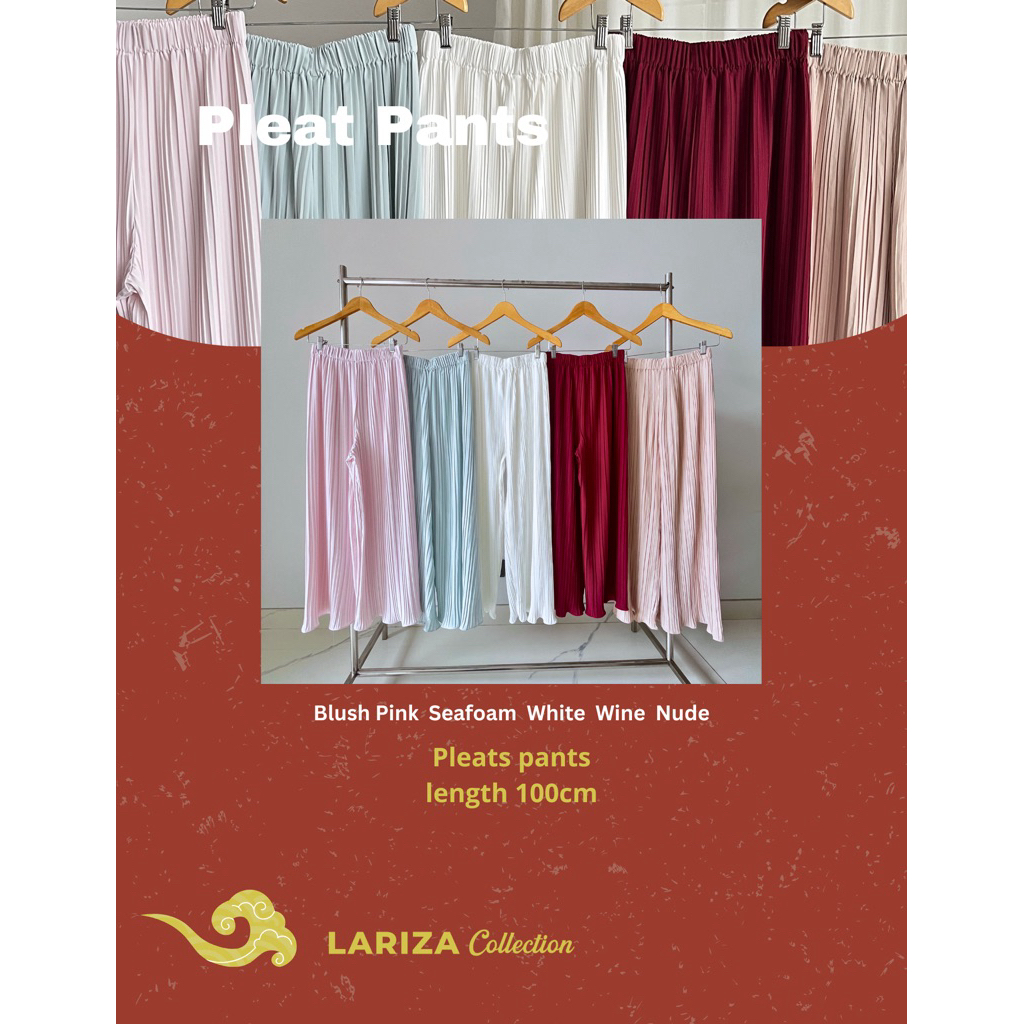 PLEAT PANTS