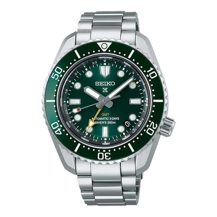 SEIKO Prospex 1968 Heritage Diver’s GMT 200m Automatic Green Dial - SPB381J1