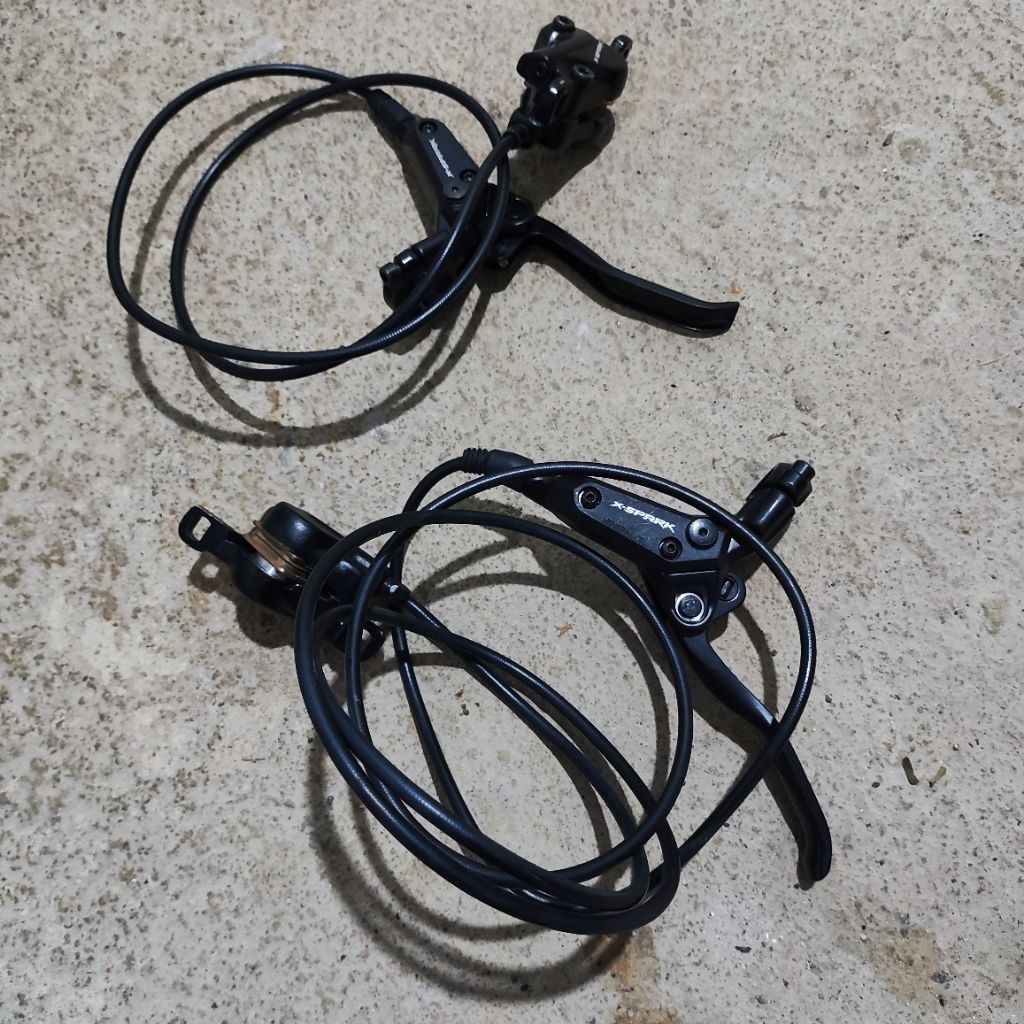 Rem Hidrolik Untuk Sepeda Depan Belakang X-Spark NEW