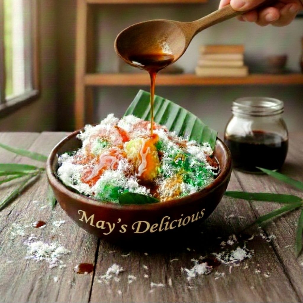 Cenil kue basah tradisional