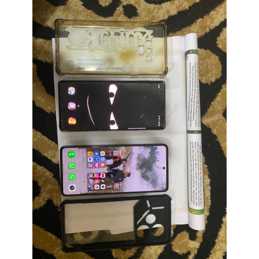Samsung Note 9 6/128Gb + Tecno Pova 6 12/258Gb