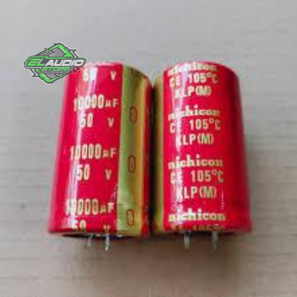 Elko Rubycon Merah 50v 10000uf / Elco Original USR 50V isi full