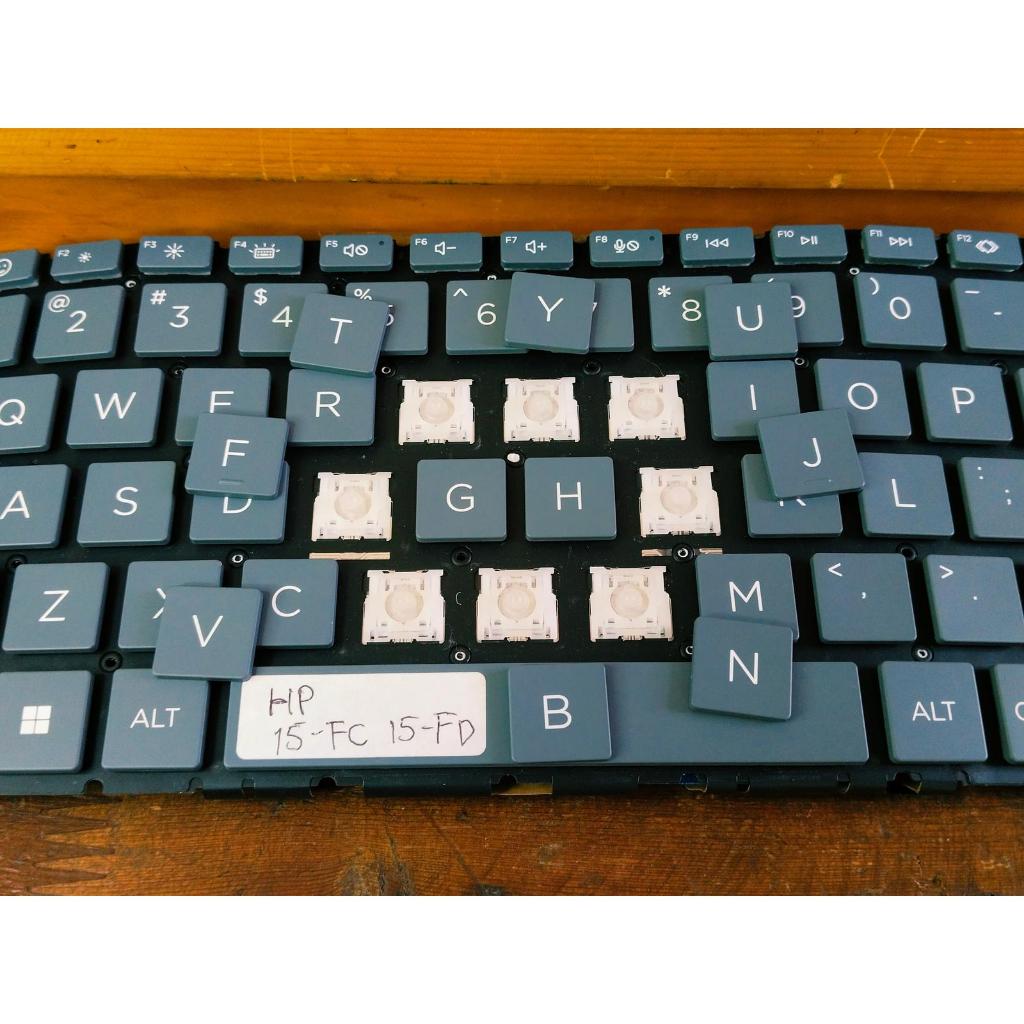 Tuts Tombol Keyboard Laptop HP 15-FC 15-FD