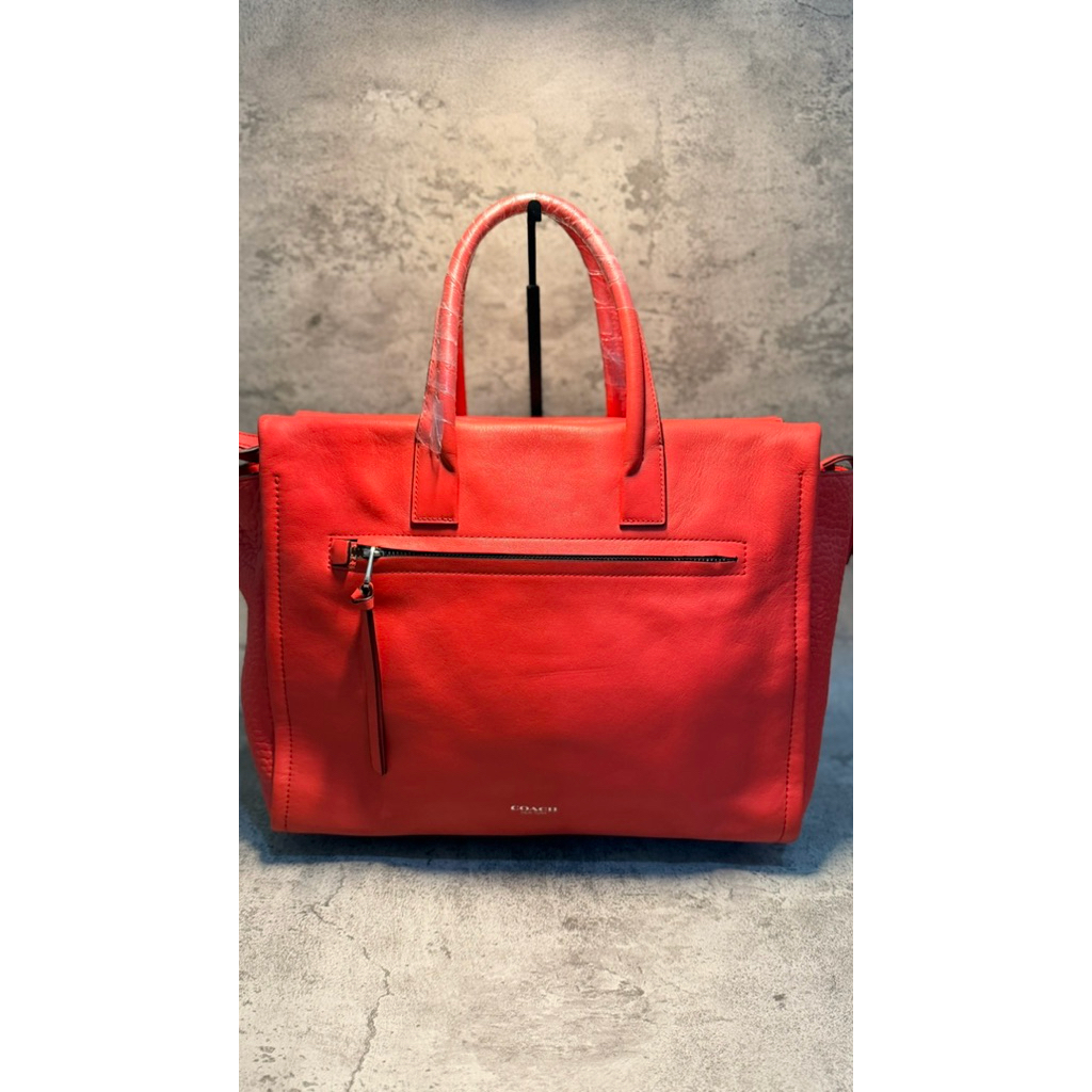 Coach Riley Carryall Coral Bag
