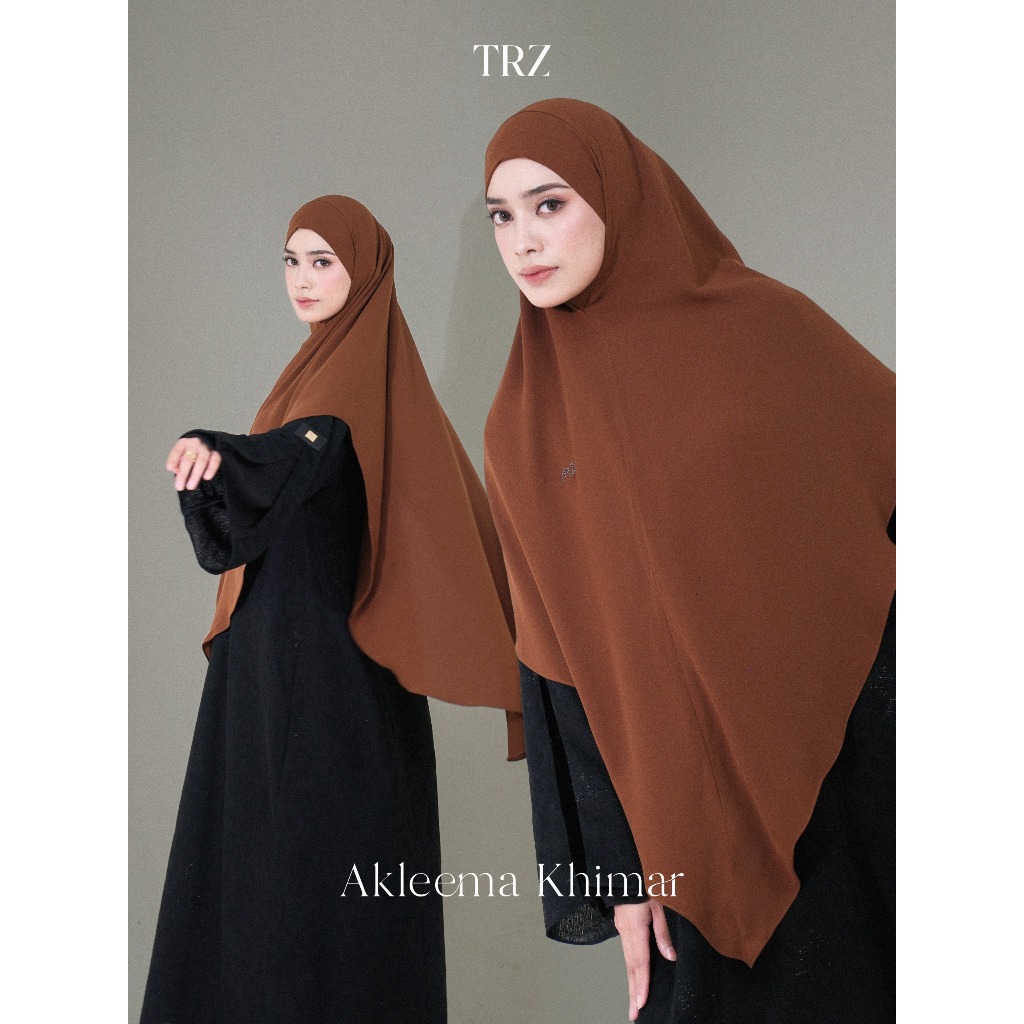 TRZ - Khimar Bandana Akleema - khimar Muslimah - Khimar instan