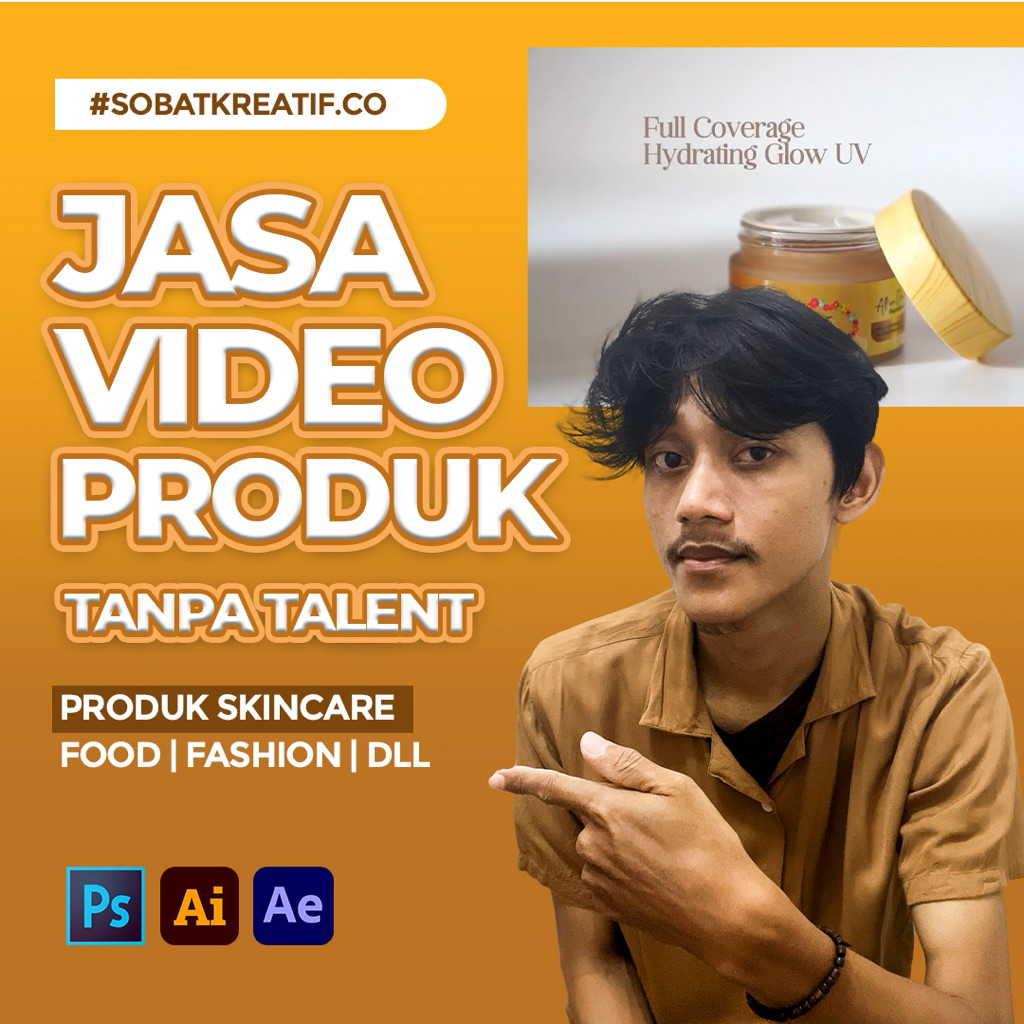 [PRO] JASA BUAT VIDEO PRODUK TANPA TALENT