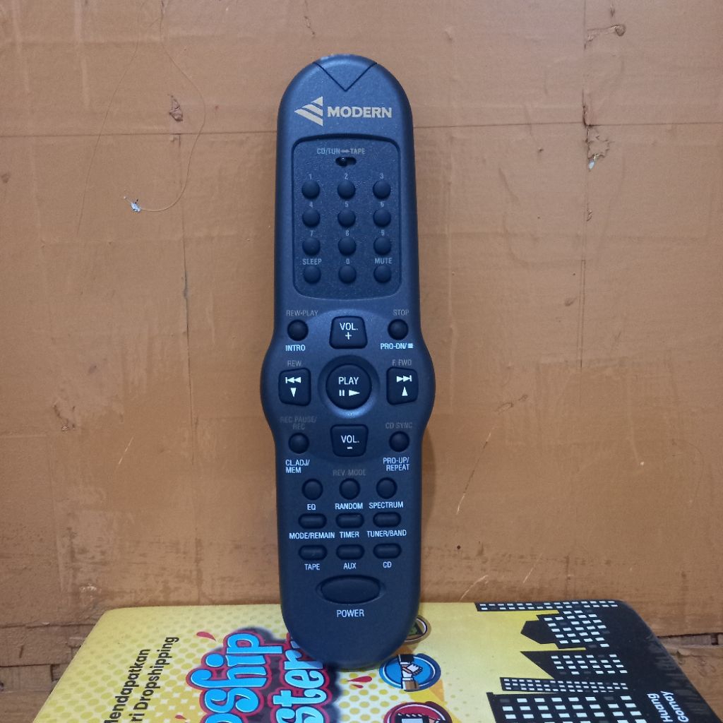 REMOTE CD TAPE COMPO MODERN ORIGINAL