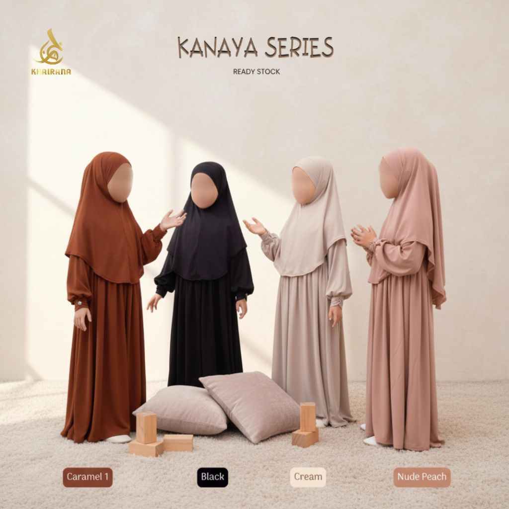 SET GAMIS ANAK KANAYA BY KHAIRANA