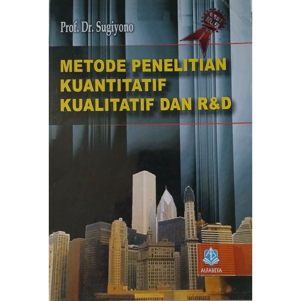 BUKU METODE PENELITIAN KUANTITATIF KUALITATIF DAN R&D BEKAS ORIGINAL