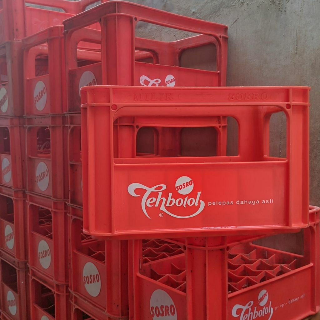 Krat Sosro Vintage | Krat Botol Minuman Sosro Vintage