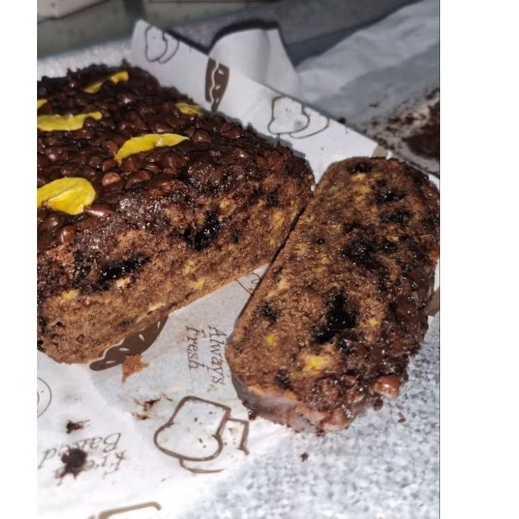 Dulcechoco Banana Bread (Cake Pisang Coklat)