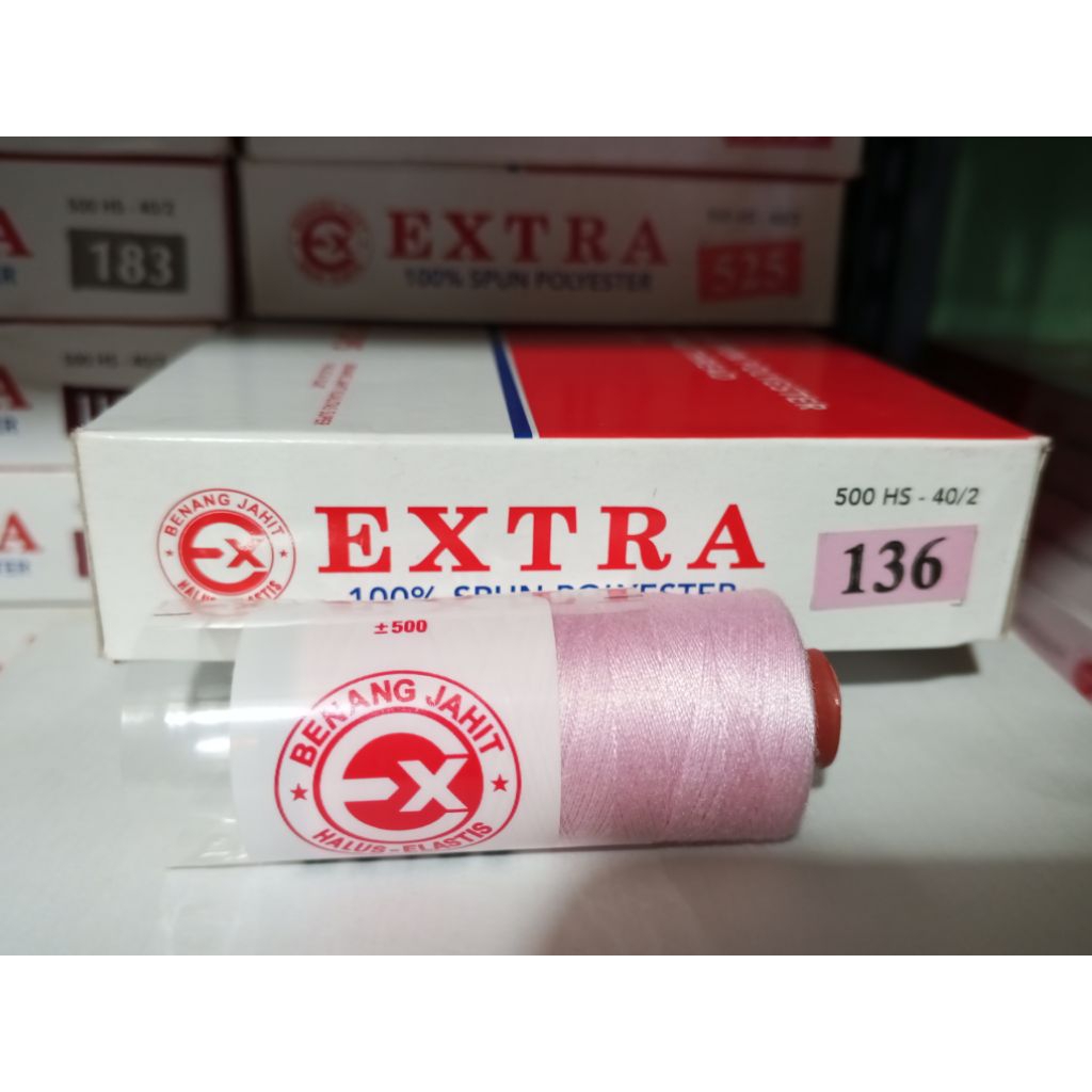 BENANG JAHIT EXTRA 136 - 1 LUSIN