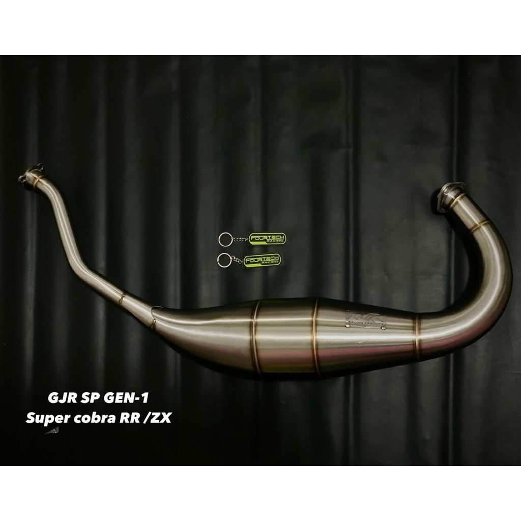 knalpot ninja suara garing original fourtech & gjr chamber only tipe pres