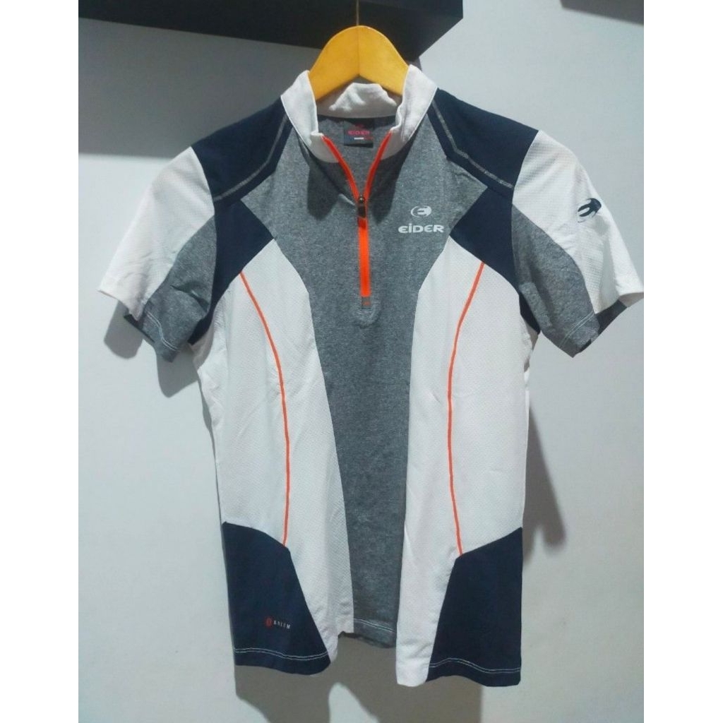 Eider Kaos Olahraga Zipper