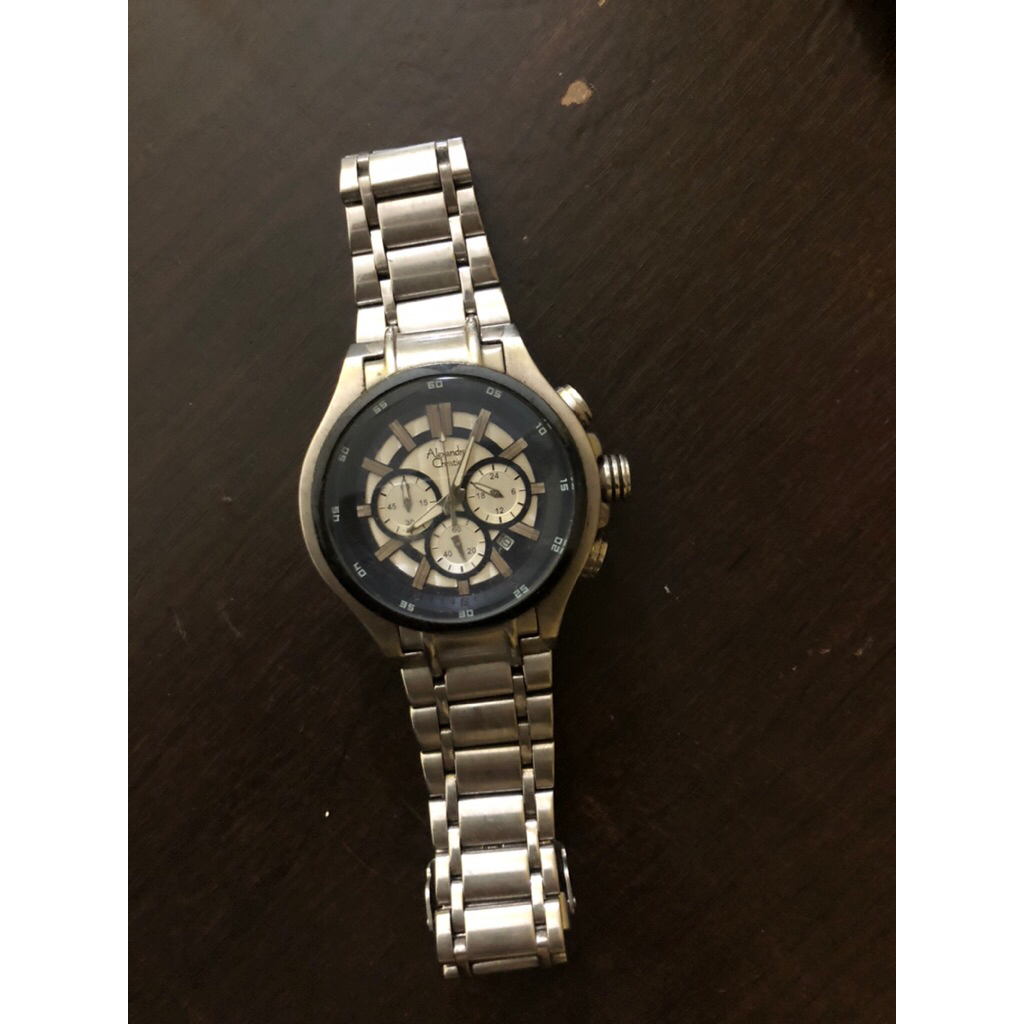 jam tangan Alexander christie Original second