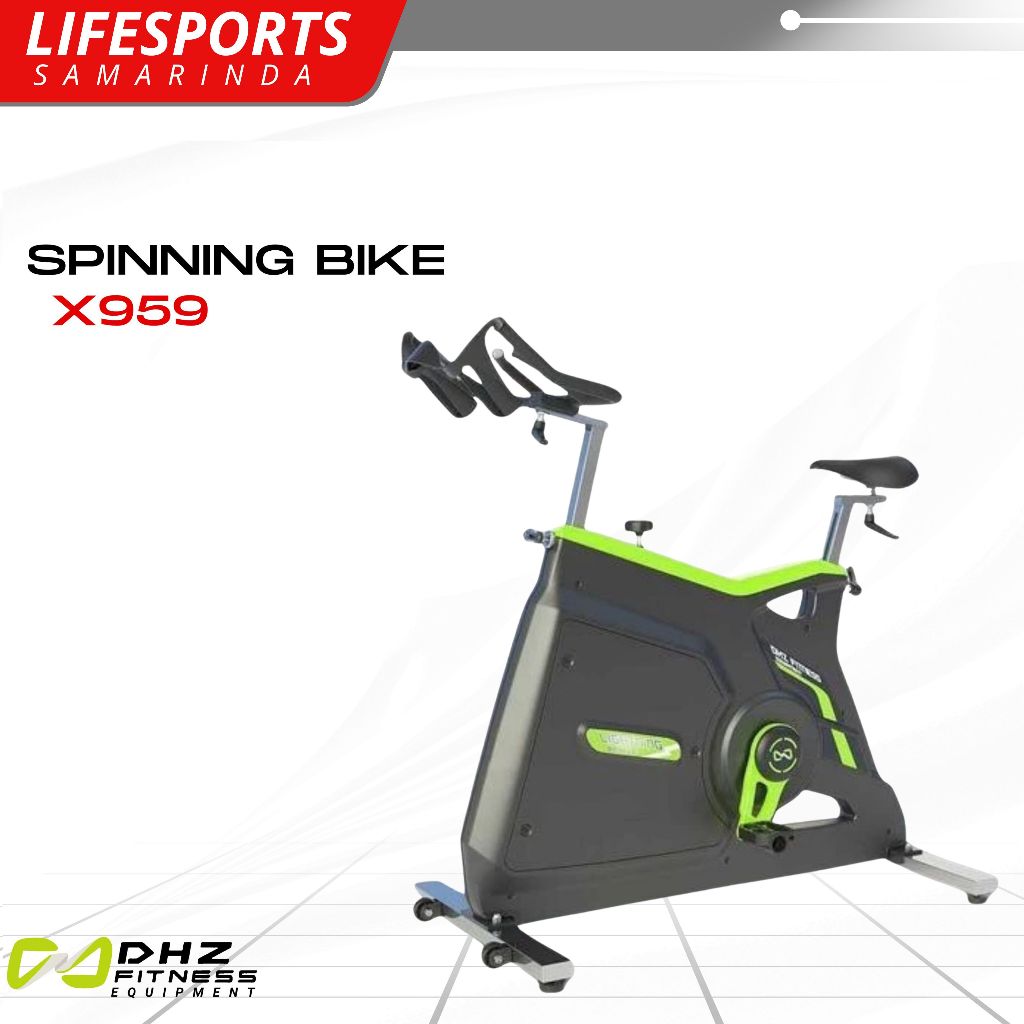 LIFESPORTS CARDIO Gym Dhz Spinning Bike X959 Static Bike Sepeda Statis Indoor