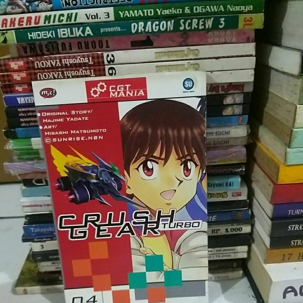Komik crush gear turbo volume 4