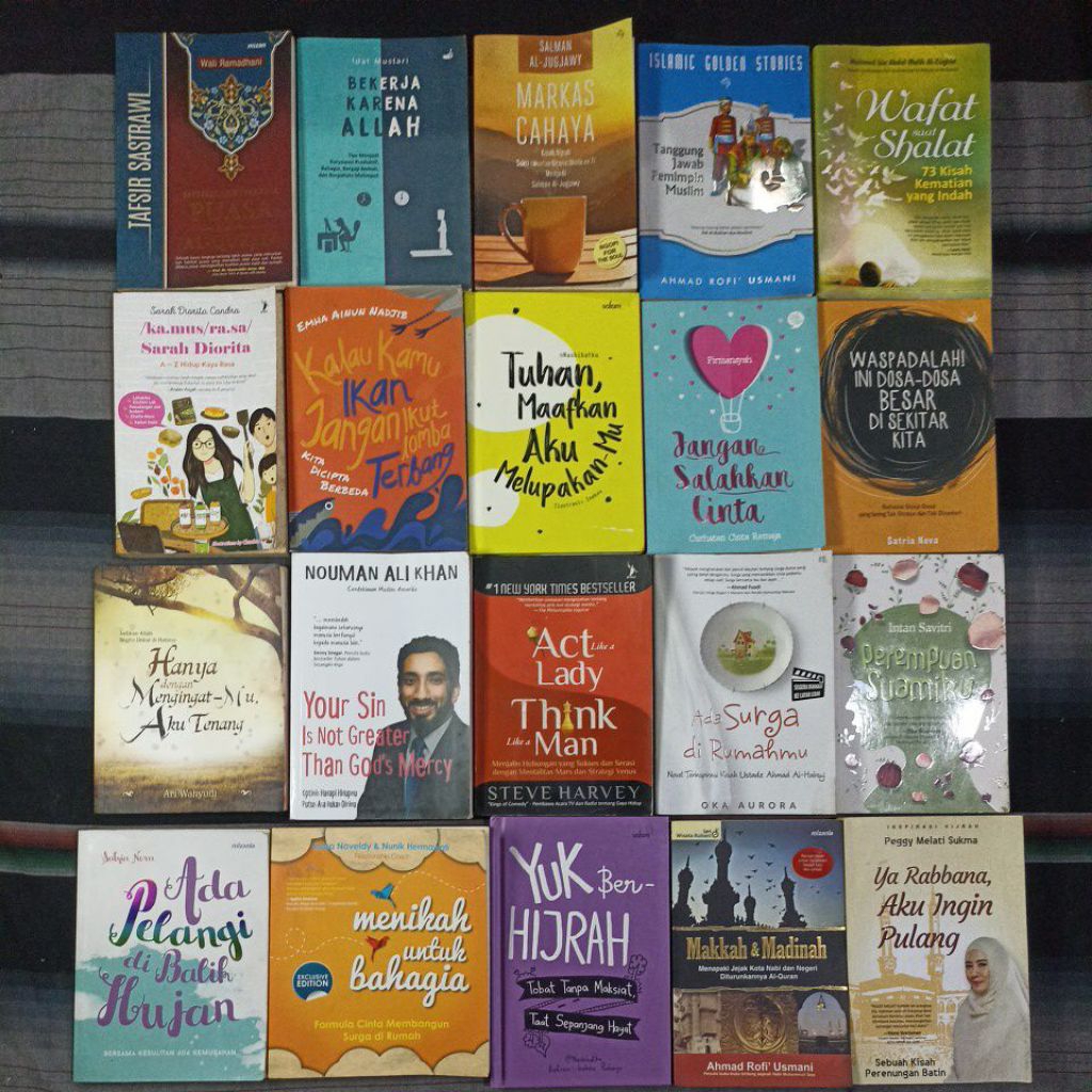( ORIGINAL ) Buku BACAAN ISLAMI / MOTIVASI PENGEMBANGAN DIRI / AL - UMM / BACAAN ISLAM / HADITS / RI