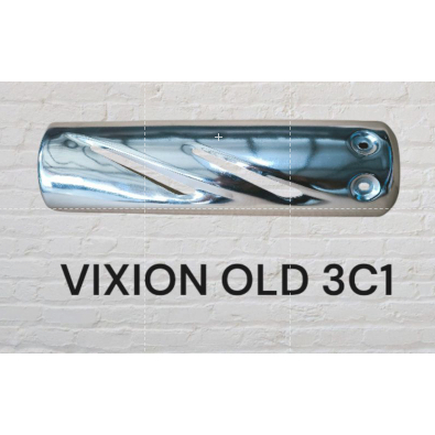 tameng knalpot Vixion old 3c1 tutup knalpot Vixion old cover knalpot Vixion old 3c1