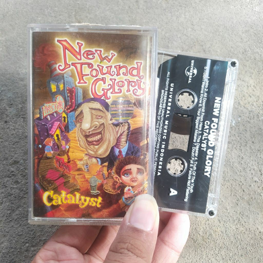 Kaset Pita New Found Glory - Catalyst