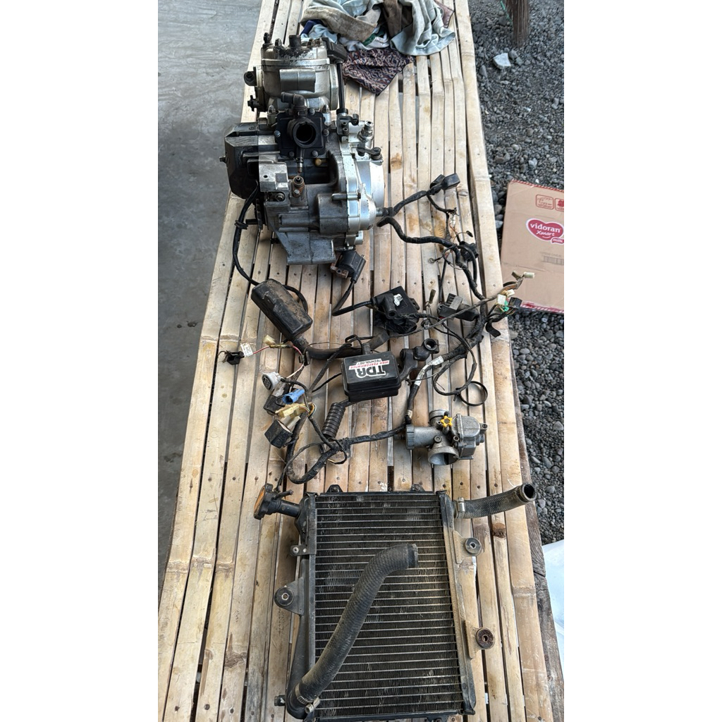 mesin ninja standart 2t set tinggal naik rangka