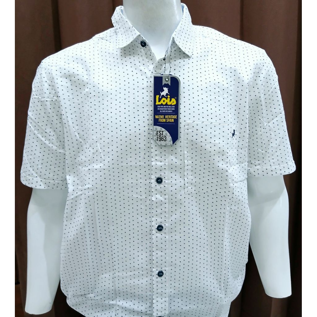 KEMEJA LOIS REGULAR FIT LENGAN PENDEK ORIGINAL