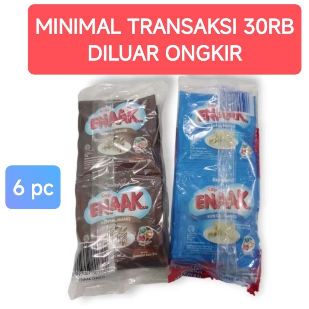 Susu Kental Manis Cap Enak isi 6 Sachet