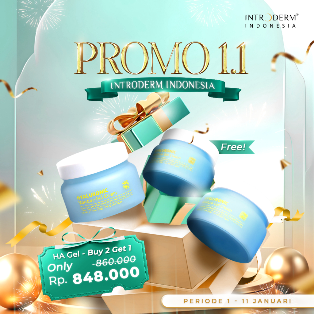 Introderm Indonesia | PROMO 1.1| PAKET NABEEYA BUY 2 HA FREE 1 NABEEYA