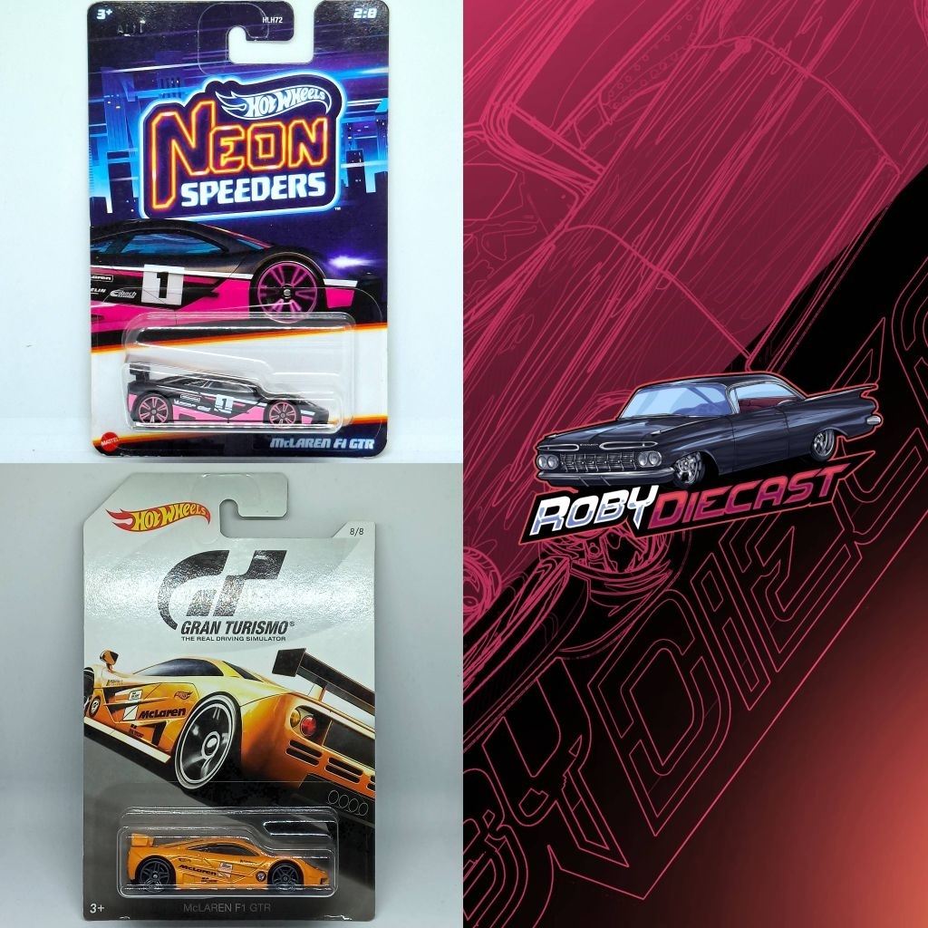 Hot Wheels Mclaren F1 GTR