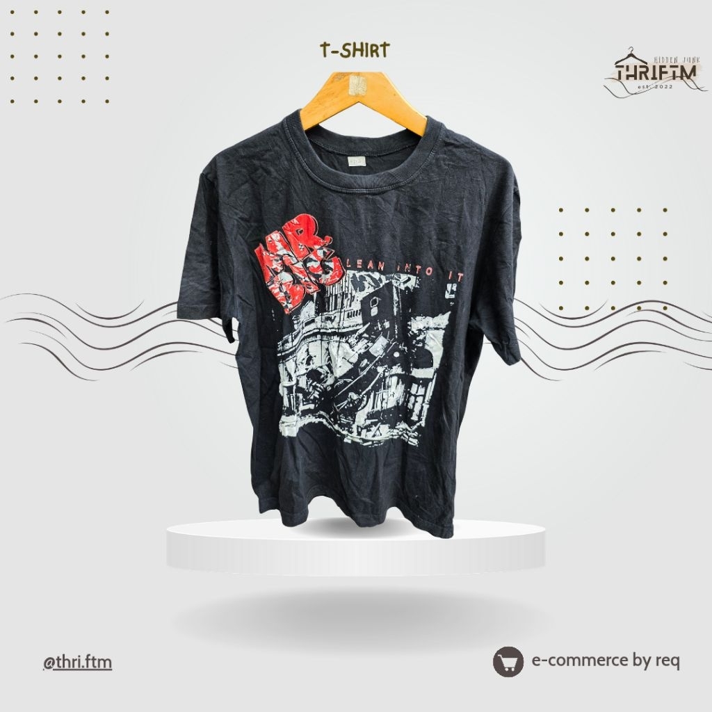 T-shirt Vintage Mr. BIG "Lean into It"